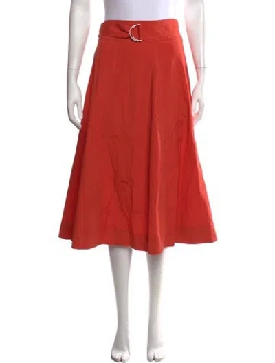 Pre-owned Veronica Beard Midi Length Skirt In Brown