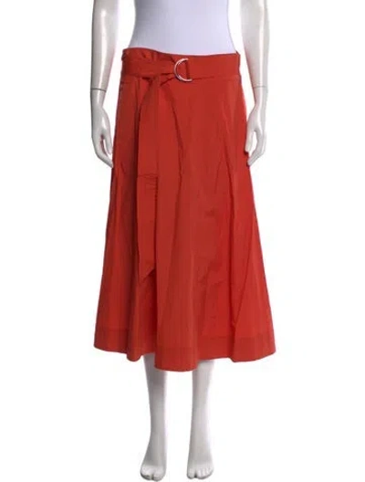 Pre-owned Veronica Beard Midi Length Skirt In Brown