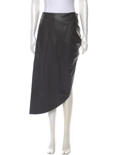 Pre-owned Veronica Beard Midi Length Skirt In Gray