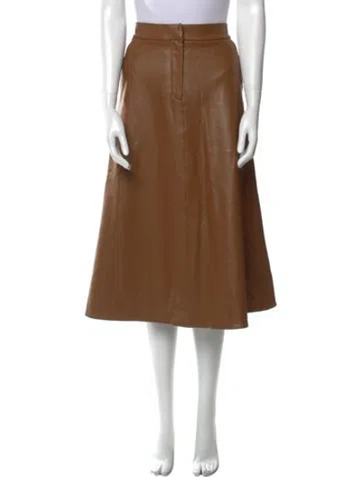 Pre-owned Veronica Beard Midi Length Skirt In Neutral