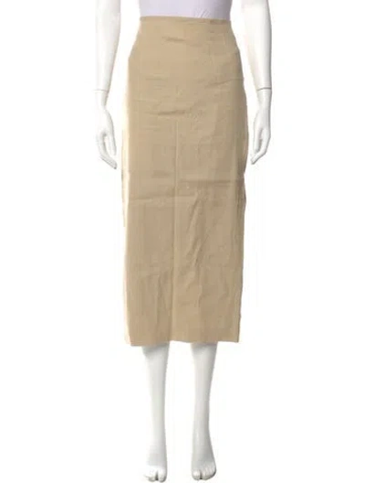 Pre-owned Veronica Beard Midi Length Skirt In Neutral