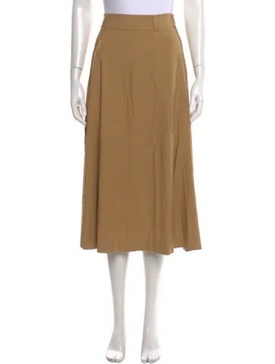 Pre-owned Veronica Beard Midi Length Skirt In Neutral
