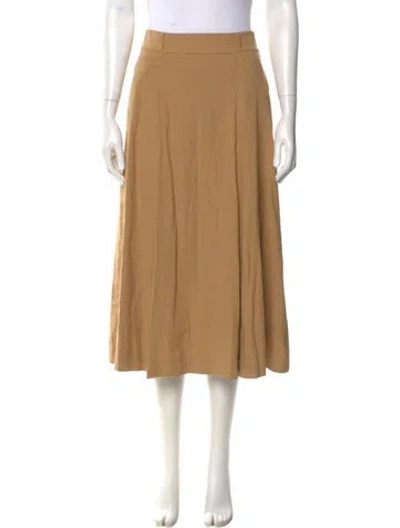 Pre-owned Veronica Beard Midi Length Skirt In Neutral