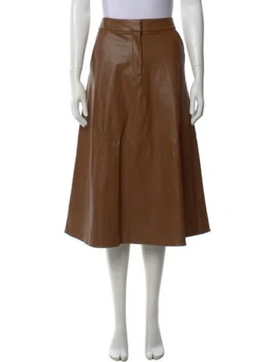 Pre-owned Veronica Beard Midi Length Skirt In Neutral