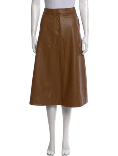 Pre-owned Veronica Beard Midi Length Skirt In Neutral
