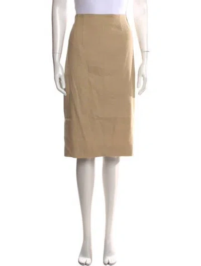 Pre-owned Veronica Beard Midi Length Skirt In Neutral