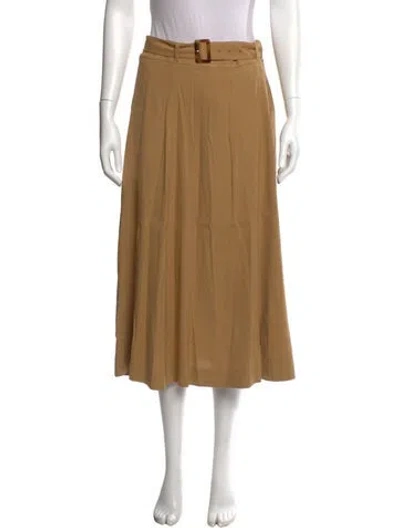 Pre-owned Veronica Beard Midi Length Skirt In Neutral