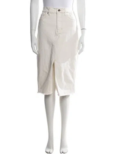 Pre-owned Veronica Beard Midi Length Skirt In Neutral