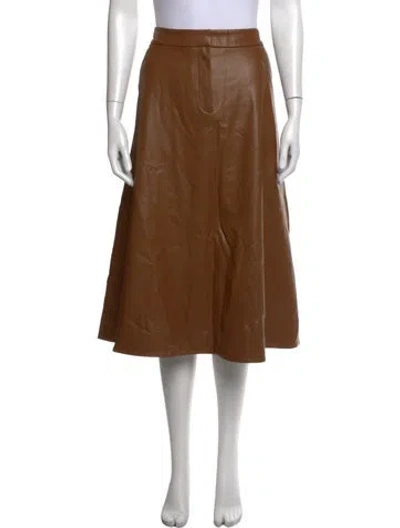 Pre-owned Veronica Beard Midi Length Skirt In Neutrals