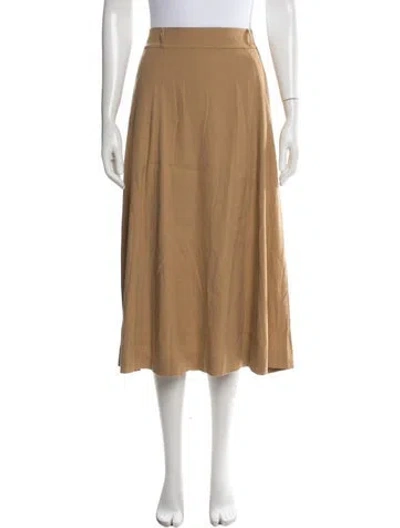 Pre-owned Veronica Beard Midi Length Skirt In Neutrals