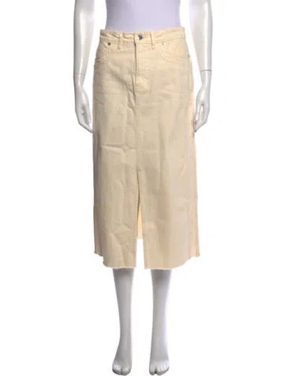 Pre-owned Veronica Beard Midi Length Skirt In Neutrals