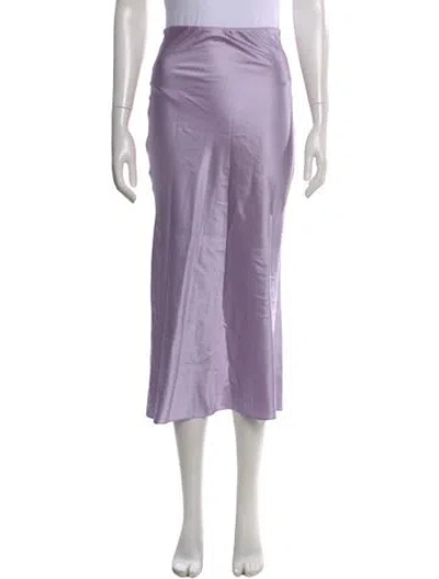 Pre-owned Veronica Beard Midi Length Skirt In Purple