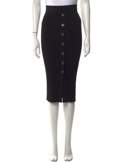 Pre-owned Veronica Beard Midi Length Skirt W/ Tags In Black
