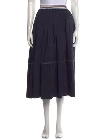Pre-owned Veronica Beard Midi Length Skirt W/ Tags In Black