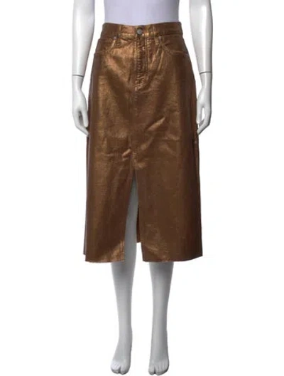 Pre-owned Veronica Beard Midi Length Skirt W/ Tags In Brown