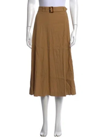 Pre-owned Veronica Beard Midi Length Skirt W/ Tags In Neutrals