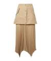 Veronica Beard Midi Skirt In Neutral