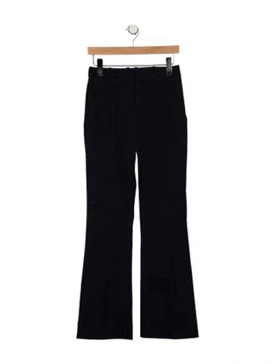 Pre-owned Veronica Beard Mid-rise Flared Jeans In Blue