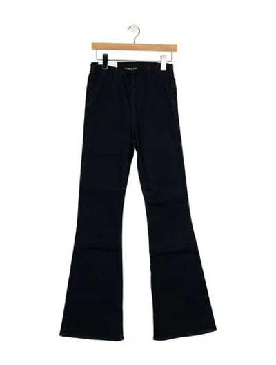Pre-owned Veronica Beard Mid-rise Flared Jeans W/ Tags In Blue
