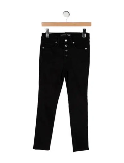 Pre-owned Veronica Beard Mid-rise Skinny Leg Jeans In Black