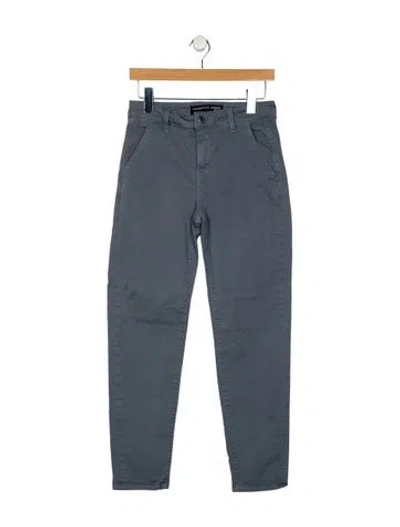 Pre-owned Veronica Beard Mid-rise Skinny Leg Jeans In Blue