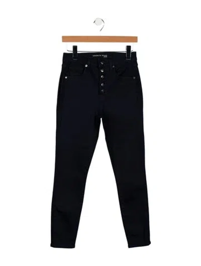 Pre-owned Veronica Beard Mid-rise Skinny Leg Jeans In Blue