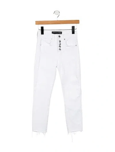 Pre-owned Veronica Beard Mid-rise Skinny Leg Jeans In Blue