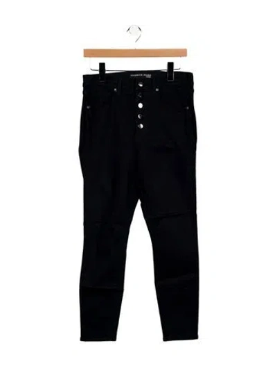Pre-owned Veronica Beard Mid-rise Skinny Leg Jeans In Blue