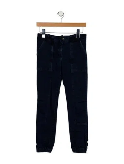 Pre-owned Veronica Beard Mid-rise Skinny Leg Jeans In Blue
