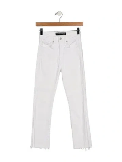 Pre-owned Veronica Beard Mid-rise Skinny Leg Jeans In Blue