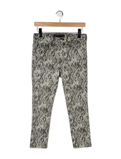 Pre-owned Veronica Beard Mid-rise Skinny Leg Jeans In Green