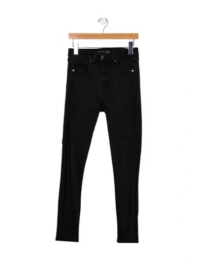 Pre-owned Veronica Beard Mid-rise Skinny Leg Jeans In Multi