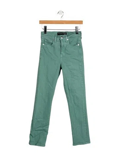 Pre-owned Veronica Beard Mid-rise Skinny Leg Jeans In Multi