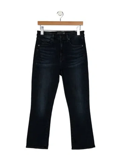 Pre-owned Veronica Beard Mid-rise Straight Leg Jeans In Blue
