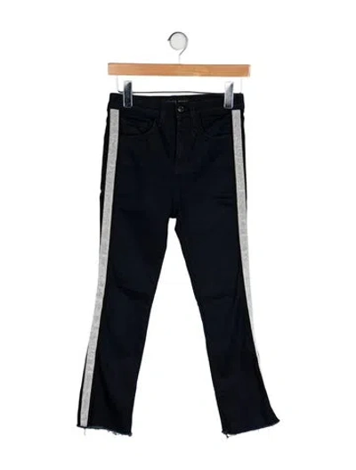 Pre-owned Veronica Beard Mid-rise Straight Leg Jeans In Blue