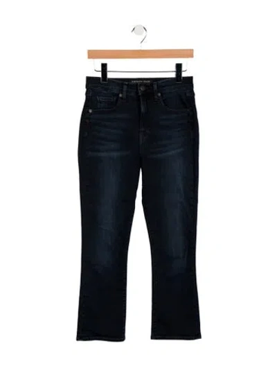 Pre-owned Veronica Beard Mid-rise Straight Leg Jeans In Blue