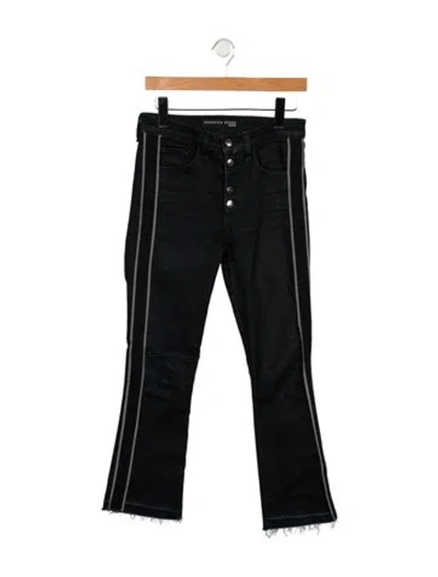 Pre-owned Veronica Beard Mid-rise Straight Leg Jeans In Blue