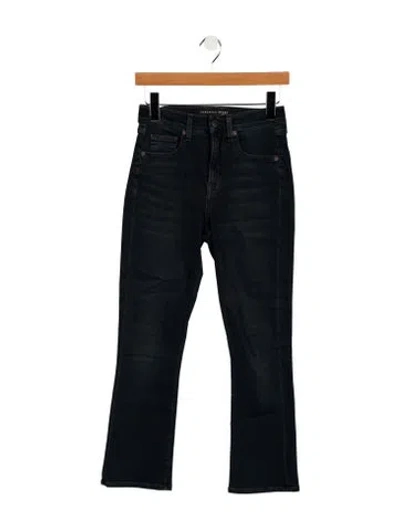 Pre-owned Veronica Beard Mid-rise Straight Leg Jeans In Blue