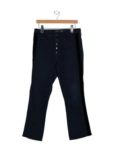 Pre-owned Veronica Beard Mid-rise Straight Leg Jeans In Blue