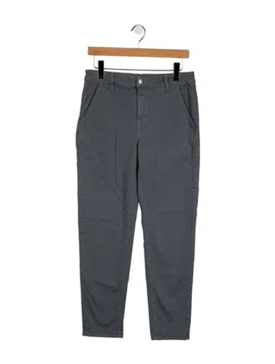Pre-owned Veronica Beard Mid-rise Straight Leg Jeans In Blue