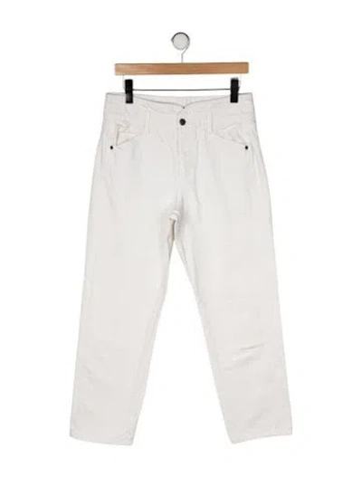 Pre-owned Veronica Beard Mid-rise Straight Leg Jeans In Multi