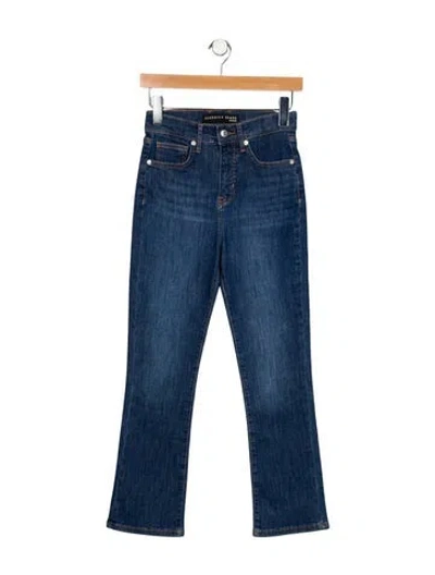 Pre-owned Veronica Beard Mid-rise Straight Leg Jeans W/ Tags In Blue