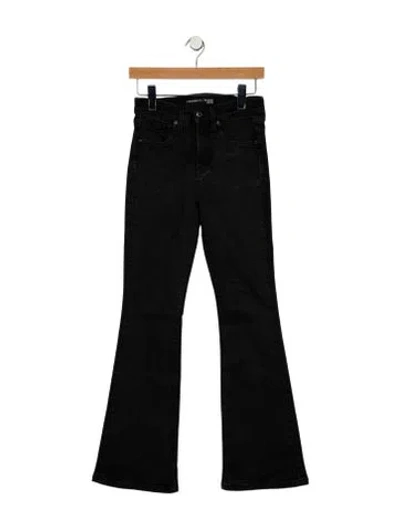 Pre-owned Veronica Beard Mid-rise Wide Leg Jeans In Blue