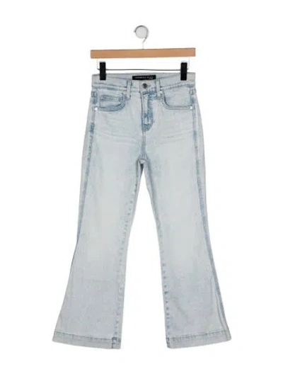 Pre-owned Veronica Beard Mid-rise Wide Leg Jeans In Multi
