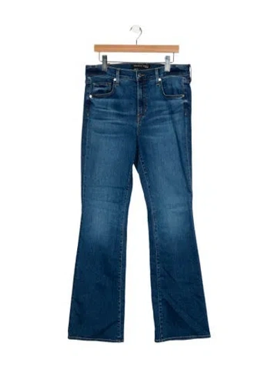Pre-owned Veronica Beard Mid-rise Wide Leg Jeans W/ Tags In Blue