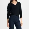 Veronica Beard Milette Merino Wool Pullover In Black