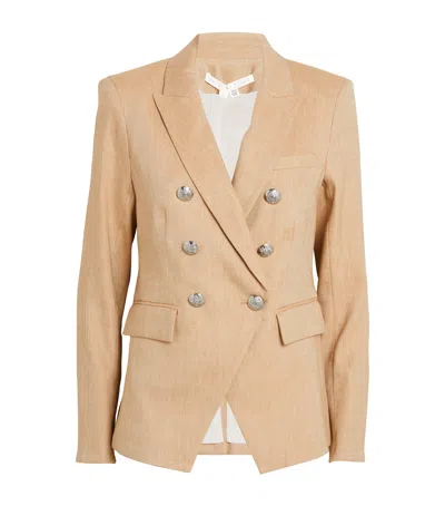 Veronica Beard Miller Dickey Blazer In Beige