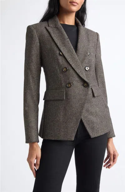 Veronica Beard Miller Dickey Blazer In Gray