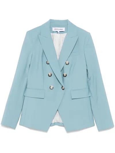 Veronica Beard Miller Dickey Blazer In Blau
