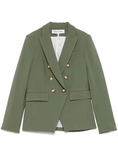 Veronica Beard Miller Dickey Blazer In Grün